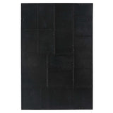 Puzzle Piece Black Oversized Mirror