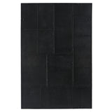 Puzzle Piece Black Oversized Mirror