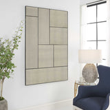 Puzzle Piece Black Oversized Mirror