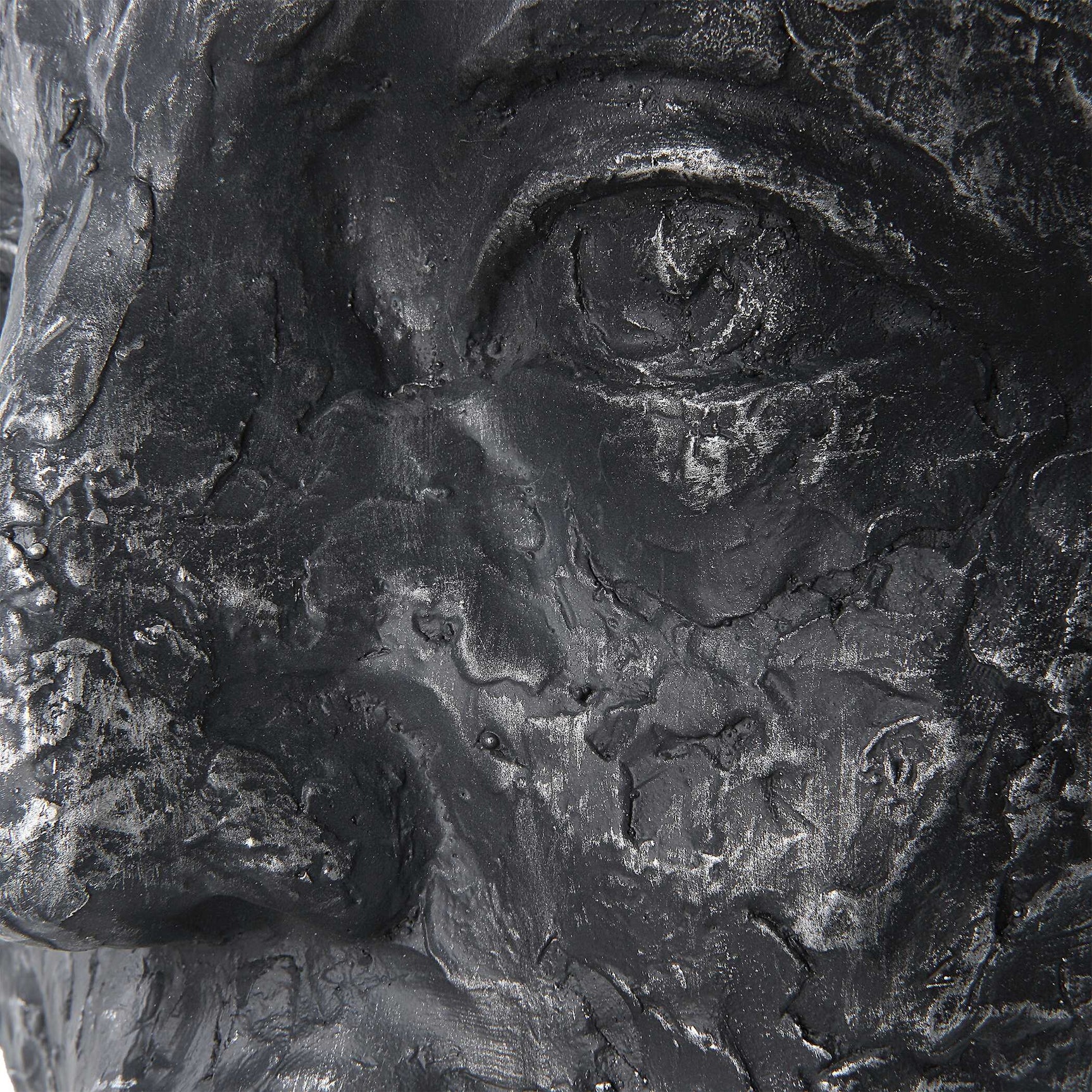 Self-Portrait Black/Gray Metallic Wall Decor (Set of 6)
