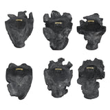 Self-Portrait Black/Gray Metallic Wall Decor (Set of 6)