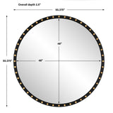 Sele Oversized Round Mirror