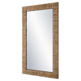 Ayanna Gray Washed Wood Mirror