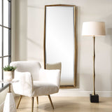 On Point Gold Wood Dressing Mirror