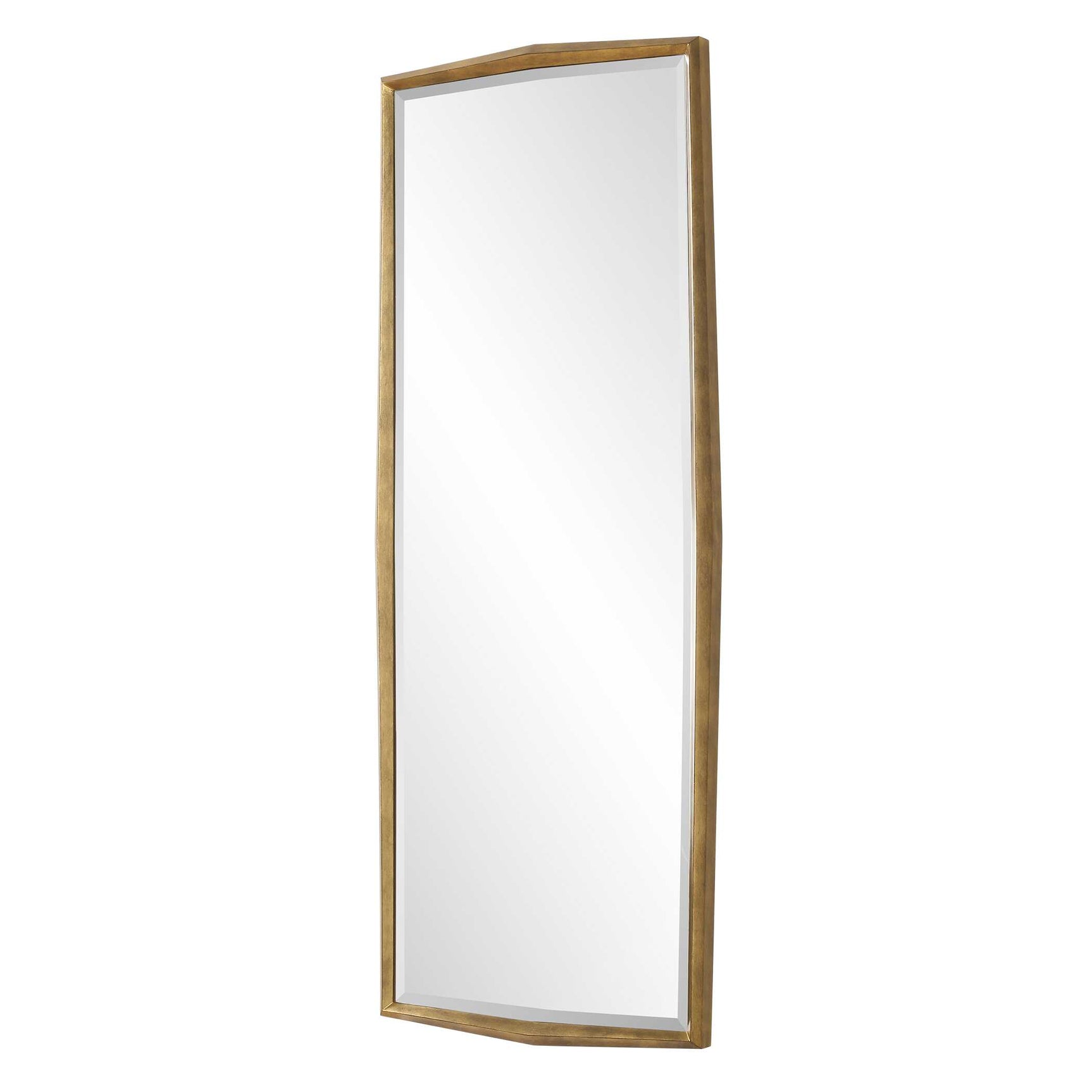 On Point Gold Wood Dressing Mirror