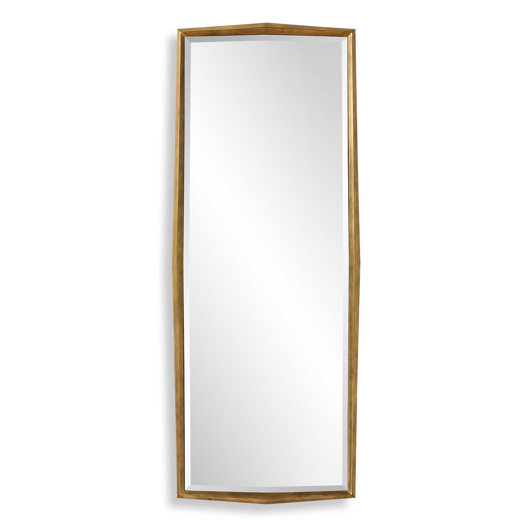 On Point Gold Wood Dressing Mirror