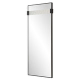 Stratton Black Modern Dressing Mirror