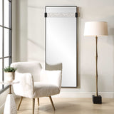 Stratton Black Modern Dressing Mirror