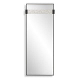 Stratton Black Modern Dressing Mirror