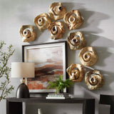 Corkscrew Woodtone Wood Wall Decor (Set of 9)