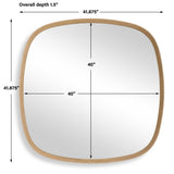 Novell Pinewood Woodtone Mirror