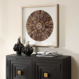 Tiger Sea Urchin Brown Shadow Box