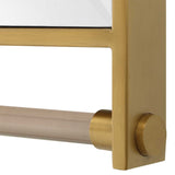 Ripoll Antique Brass Mirror