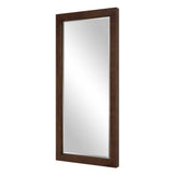 Durant Brown/Woodtone Tall Wood Mirror