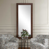 Durant Brown/Woodtone Tall Wood Mirror