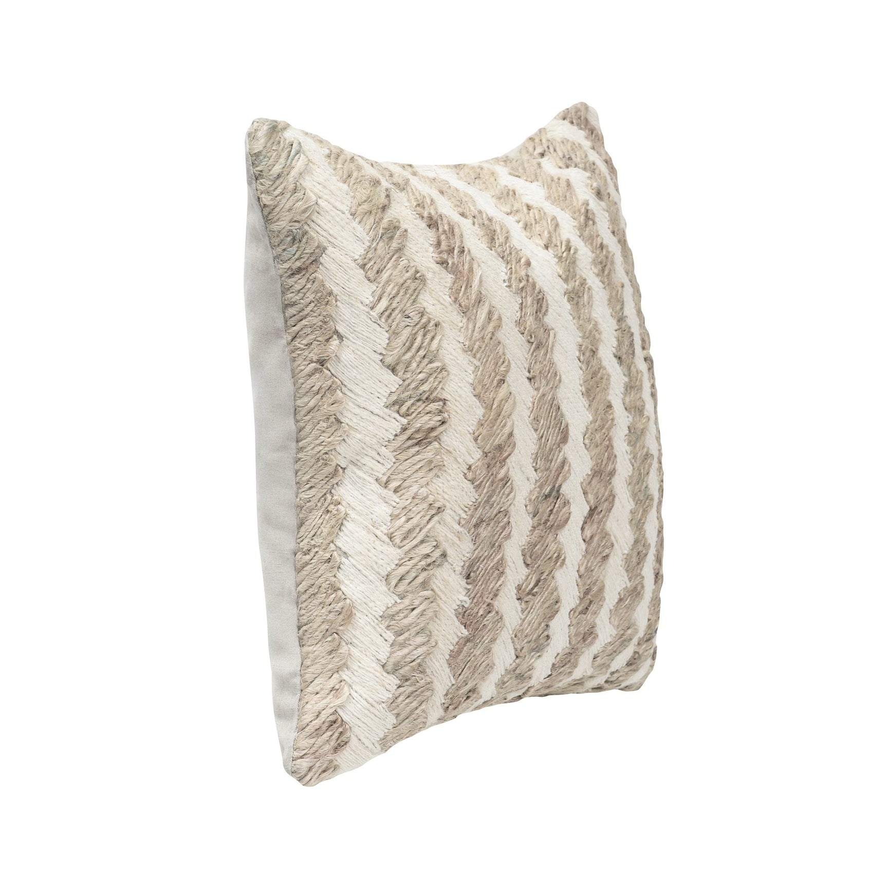 ML Burrows Ivory Multi 18x18 Throw Pillow (Set of 2) - Ornate Home