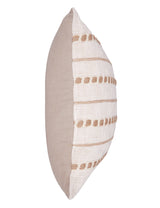 ML Lago Ivory/Natural 22x22 Throw Pillow (Set of 2) - Ornate Home