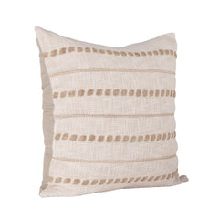 ML Lago Ivory/Natural 22x22 Throw Pillow (Set of 2) - Ornate Home