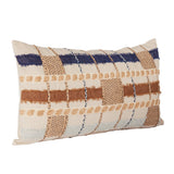 ML Stratton Blue Multi Multiple Sizes Throw Pillow (Set of 2) - Ornate Home