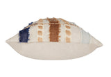 ML Stratton Blue Multi Multiple Sizes Throw Pillow (Set of 2) - Ornate Home