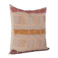 ML Stratton Natural/Clay Multi Multiple Sizes Throw Pillow (Set of 2) - Ornate Home