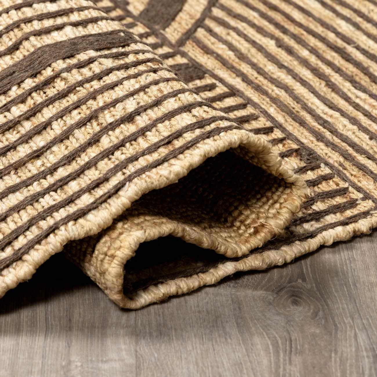 Millis Hand Knotted Jute Area Rug - Clearance