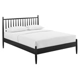 Zane Black Full Size Spindle Bed Frame