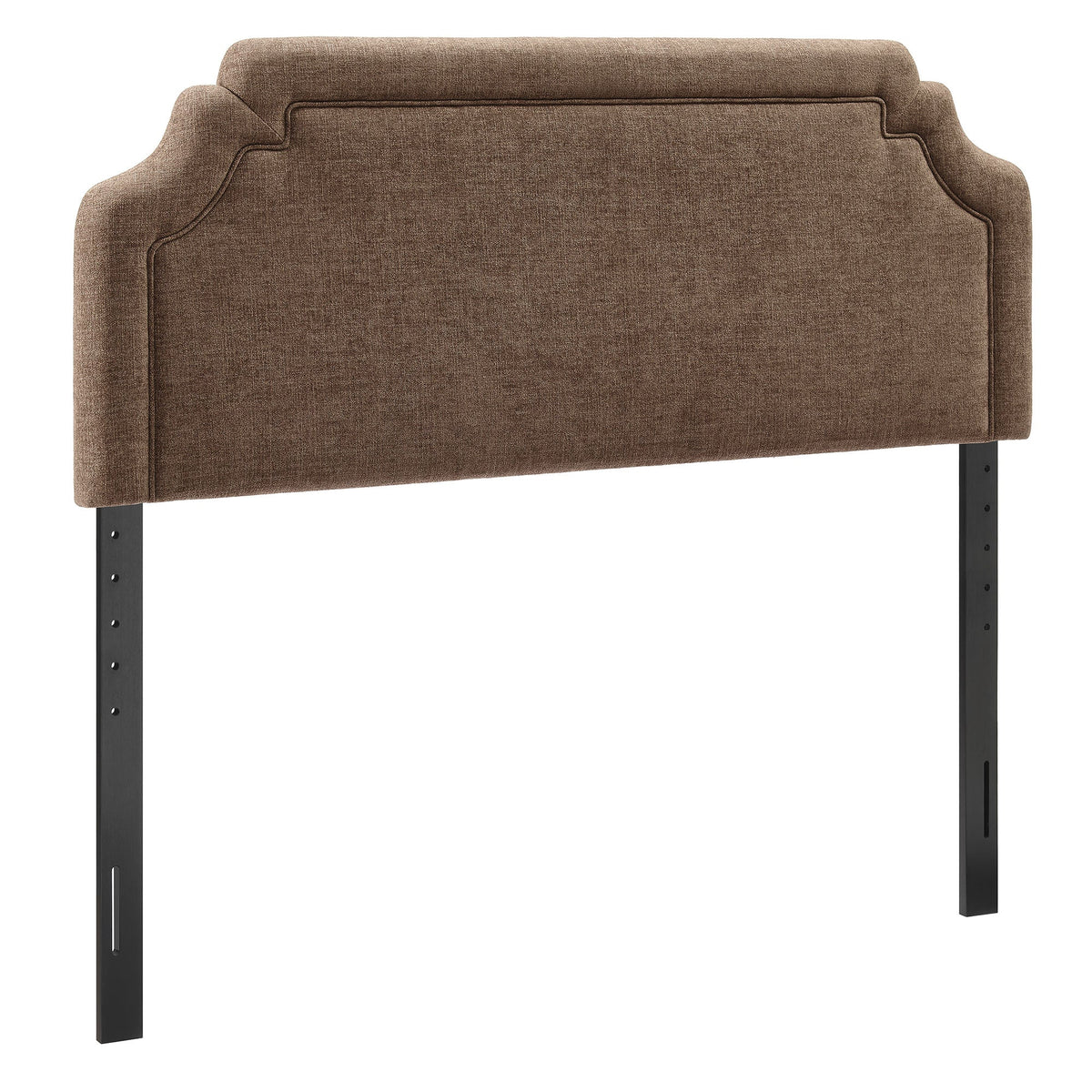 Magnolia Mocha Upholstered Fabric King Size Headboard