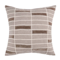 MP Breccia Taupe 22x22 Throw Pillow (Set of 2) - Ornate Home