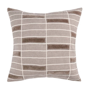 MP Breccia Taupe 22x22 Throw Pillow (Set of 2) - Ornate Home
