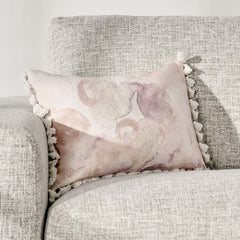 MP Lily Peach/Crystal Pink Multiple Sizes Throw Pillow (Set of 2) - Ornate Home