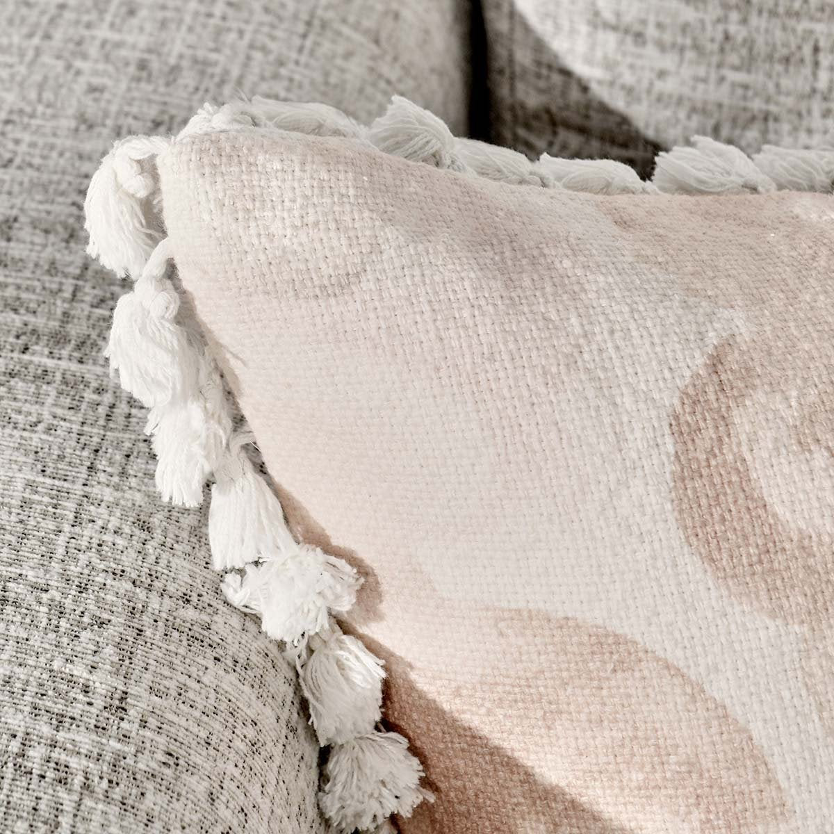 MP Lily Peach/Crystal Pink Multiple Sizes Throw Pillow (Set of 2) - Ornate Home