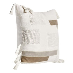 MP Packer Ivory 22x22 Throw Pillow (Set of 2) - Ornate Home