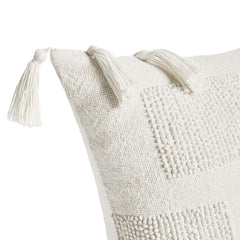 MP Packer Ivory 22x22 Throw Pillow (Set of 2) - Ornate Home