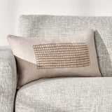 MP Siena Beige Natural 14x26 Throw Pillow (Set of 2) - Ornate Home