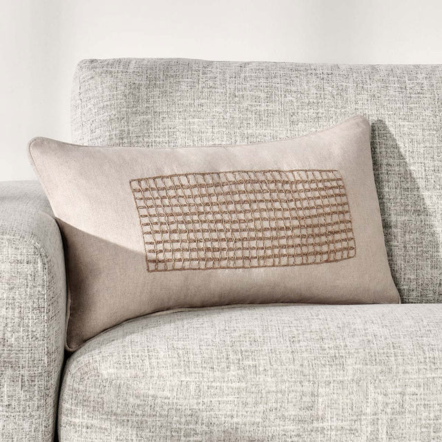 MP Siena Beige Natural 14x26 Throw Pillow (Set of 2) - Ornate Home