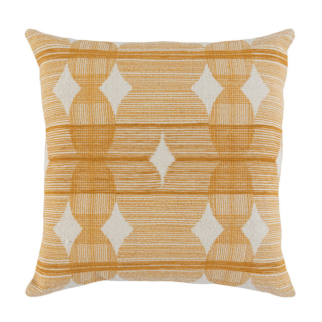 MR Enzo Turmeric Gold 22x22 Throw Pillow (Set of 2) - Ornate Home