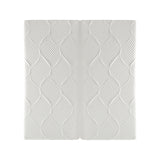 Altair White 10" Split Eastern King Gel-Infused Memory Foam Mattress