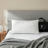 Aquila White King Size Shredded Memory Foam Pillow