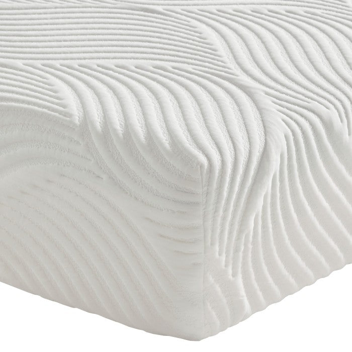 Altair White 10" Split Eastern King Gel-Infused Memory Foam Mattress