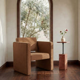Harris Black/Beige Weave Accent Chair