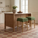Anna Green/Walnut Counter Stool