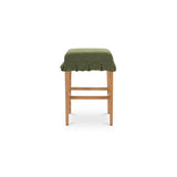 Anna Green/Walnut Counter Stool