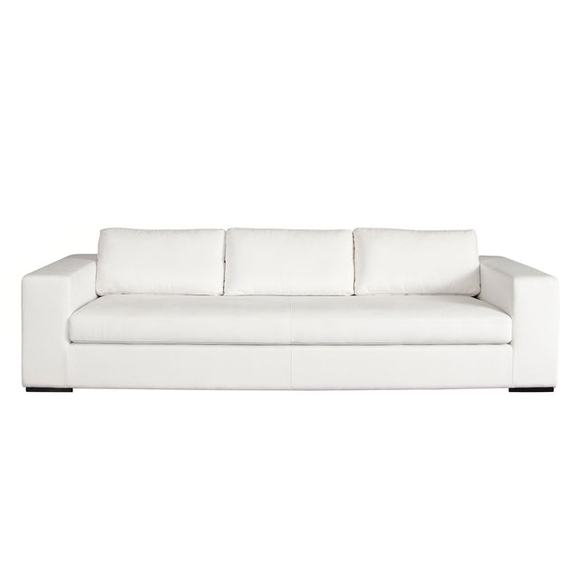 Muse Mist White Performance Fabric Sofa - Ornate Home