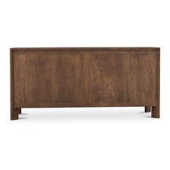 Mabel Dark Brown 6 Drawer Dresser - Ornate Home
