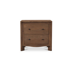 Mabel Dark Brown Nightstand - Ornate Home