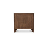Mabel Dark Brown Nightstand - Ornate Home