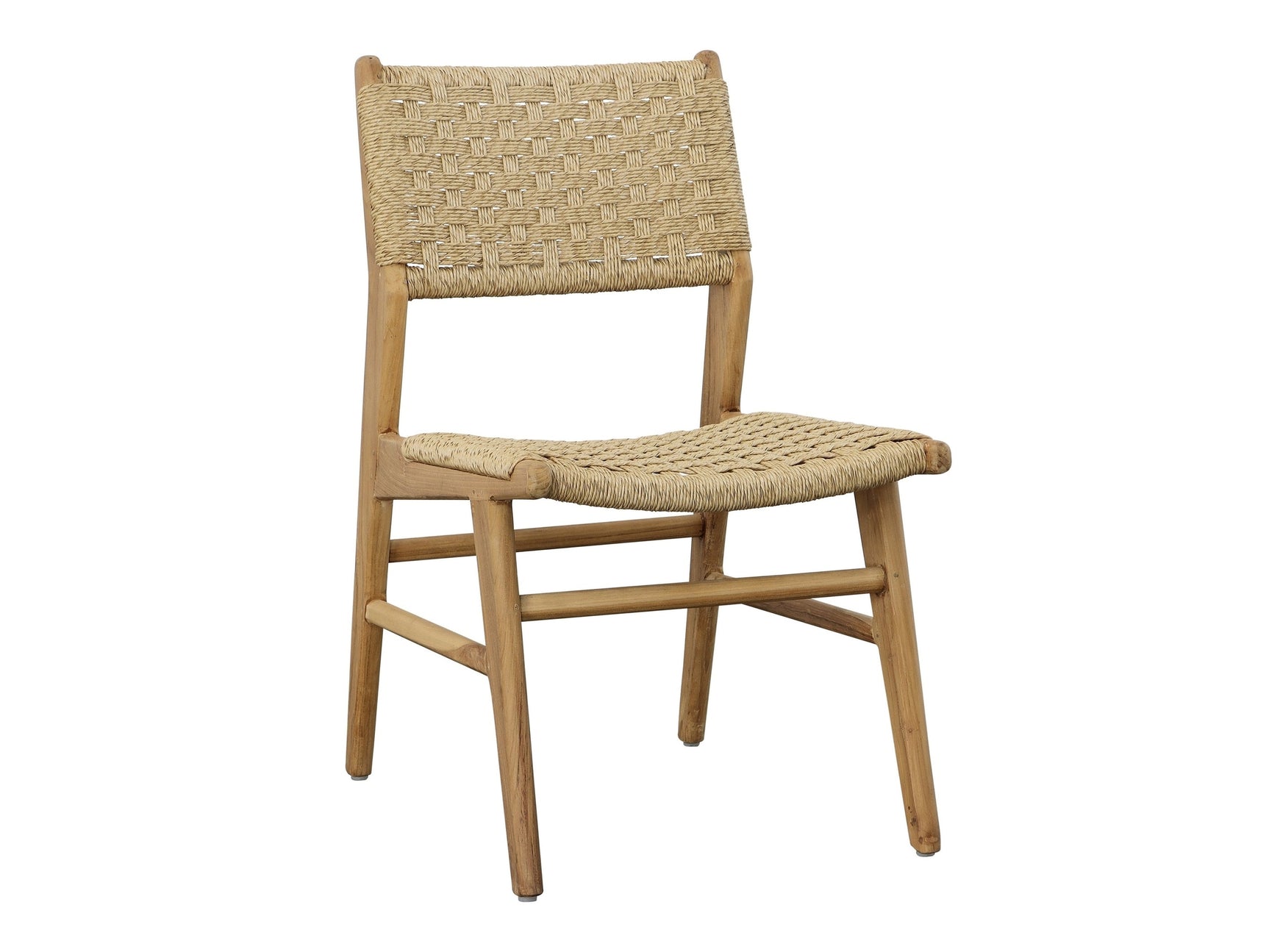 Mable Natural Outdoor Dining Chair - Ornate Home