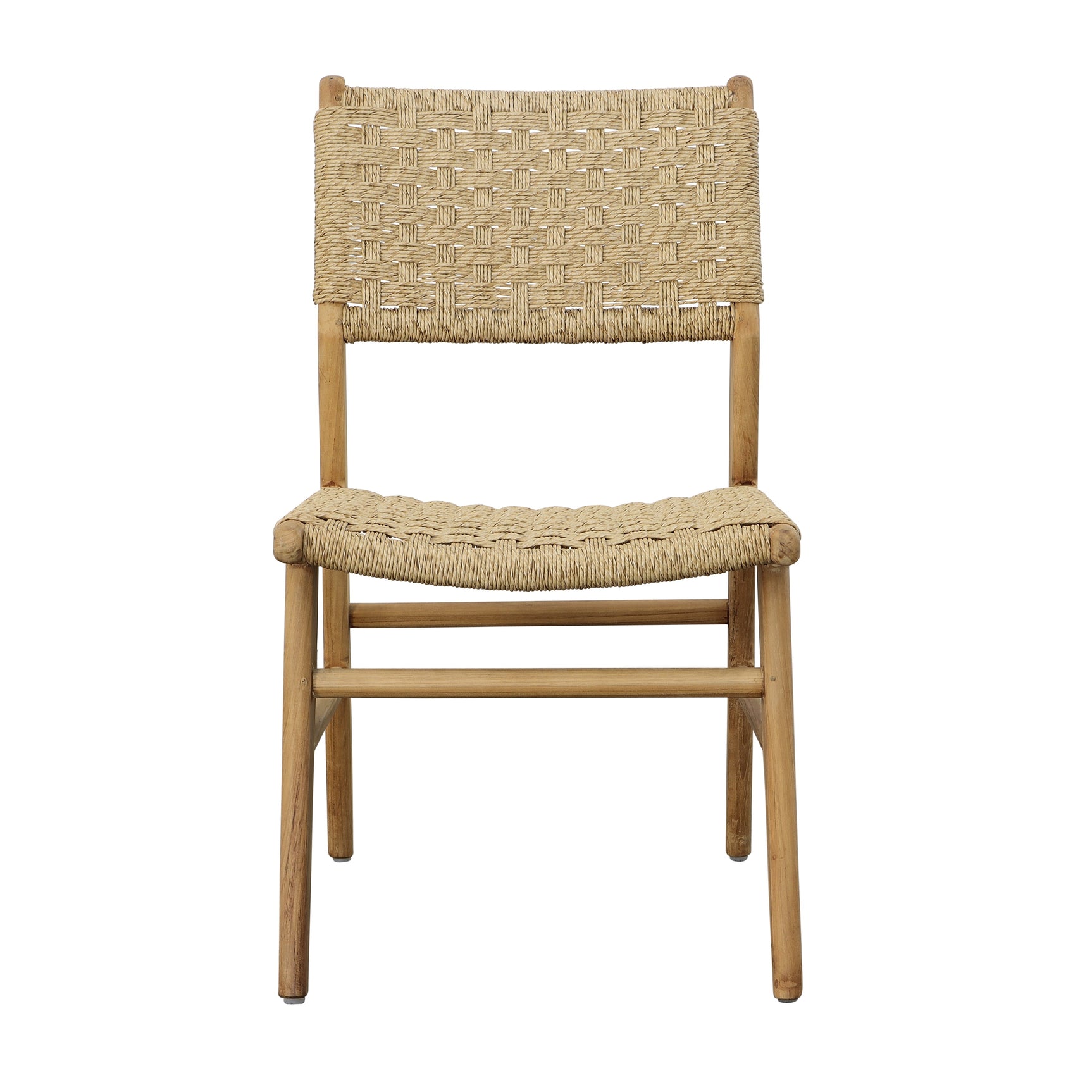 Mable Natural Outdoor Dining Chair - Ornate Home