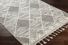Mabua Tasseled Jute&Wool Rug - Clearance - Ornate Home